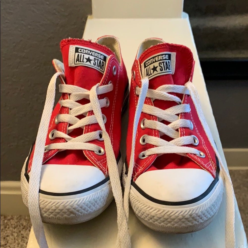 Red converse